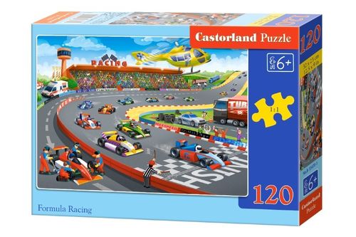 Castor Puzzle 120 elementów - Wyścig Formuły na Arena.pl