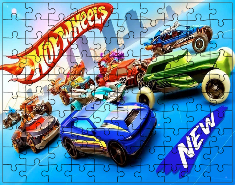 Puzzle Hot Wheels zdjęcie 1