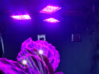 LAMPA DO WZROSTU UPRAWY ROŚLIN PANEL LED 108 ŻARÓWKA E27 POTRÓJNA RUCHOMA