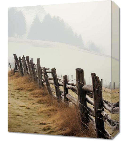 Obraz 40x50cm Spowity Mgłą zdjęcie 1