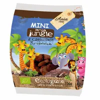 Ciastka z CZEKOLADĄ Mini Jungle BIO 100g HERBATNIKI