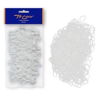 TOP CHOICE Gumki do włosów, warkoczyków elastyczne bezbarwne 500 sztuk