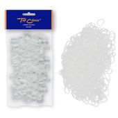 TOP CHOICE Gumki do włosów, warkoczyków elastyczne bezbarwne 500 sztuk