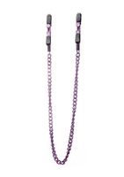 adjustable nipple clamps - purple
