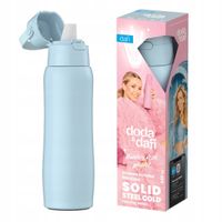 Butelka filtrująca DAFI Doda Solid Steel Cold 500 ml Dove Blue