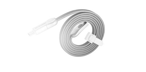 KABEL ŁADOWARKA MICRO USB TYP C USB-C 2W1 PŁASKI na Arena.pl