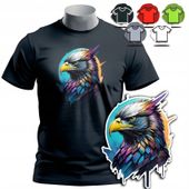 KOSZULKA T-SHIRT MĘSKI WZORY DO WYBORU - ORZEŁ PTAK POLSKA LOT KRUK - S