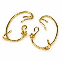 Belle Rose | 22 cm | Metal | Movie Earrings | Beauty and The Beast