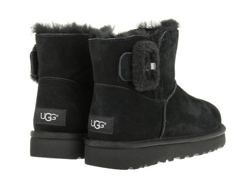 Buty UGG Mini Bailey  Fluff Buckle 1104182-BLK - 40 na Arena.pl