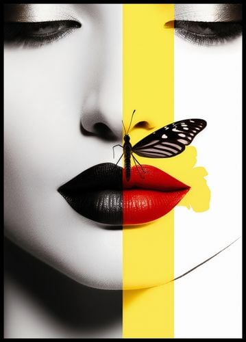 Plakat 64x90cm Motyla Piękność na Arena.pl