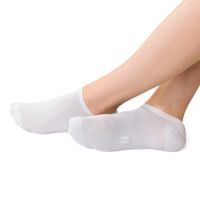 STOPKI BAMBUSOWE CIENKIE 077 38-40 biały