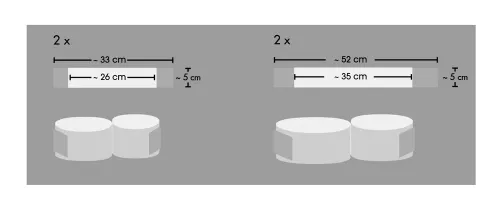 bad kitty zestaw pasow mocujących 4-częściowy czarny regulowany na Arena.pl