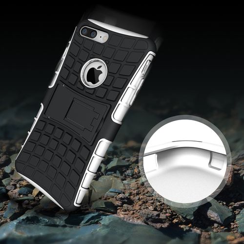 Pancerne etui Kickstand iPhone 7 Plus białe na Arena.pl