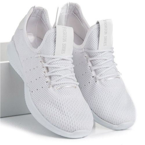 Białe wsuwane trampki r.38 na Arena.pl