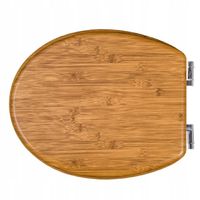 Deska sedesowa Bambus MDF wolnoopadająca