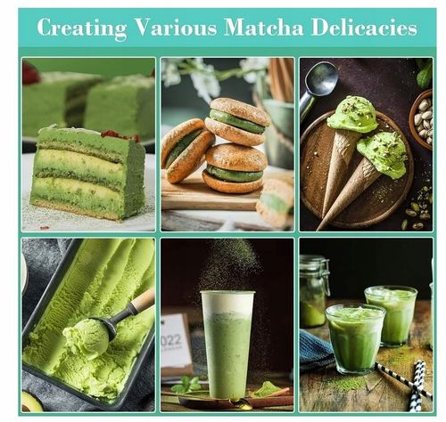 Matcha Box 4-częściowy zestaw do matchy Miotełka 2x Łyżeczka Podstawka na Arena.pl