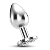 crushious bijou small clear - elegancka ozdoba intymna metalowa 6 cm