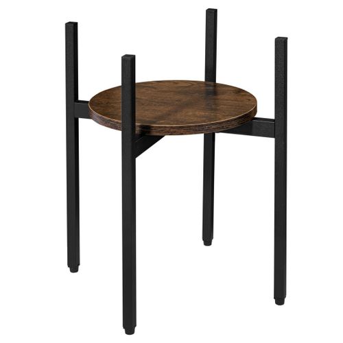 Kwietnik stojący loftowy Torre Rustic 40 cm czarny na Arena.pl