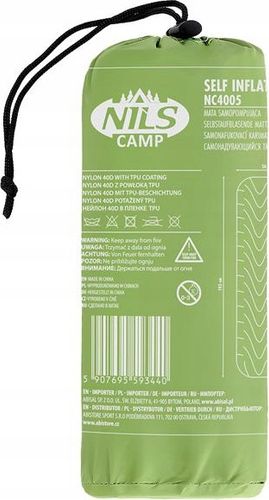 MATA TURYSTYCZNA NILS CAMP NC4005 ZIELONY 193X56X5,5 CM na Arena.pl