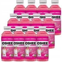 Oshee Vitamin Watero smaku czerwonych winogron dragonfruit 555ml x 12 sztuk