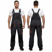 SPODNIE ROBOCZE OGRODNICZKI MĘSKIE robocze POTRÓJNE SZWY MOCNE