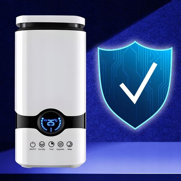 NAWILŻACZ POWIETRZA JONIZATOR AROMATERAPIA 3w1 DOTYKOWY WYŚWIETLACZ + PILOT zdjęcie 12