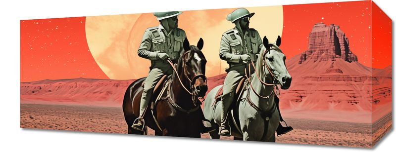 Obraz 50x20cm Patrol Kosmiczny zdjęcie 1