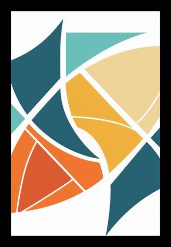 Plakat 30x45cm Geometria Wiatru na Arena.pl