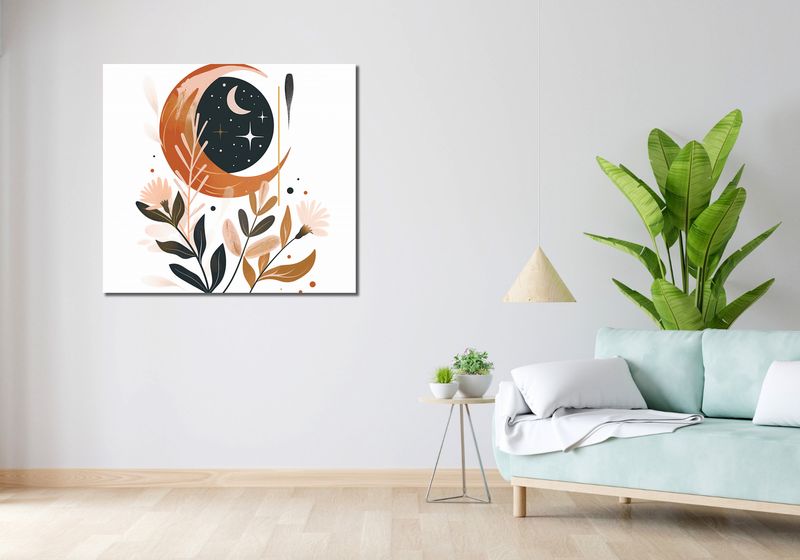 Obraz 100x90cm Siła i Księżyc zdjęcie 2