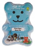 Hürrem Sultan - mydło gąbka dla dzieci Wesoły Miś Madagascar niebieski 150g