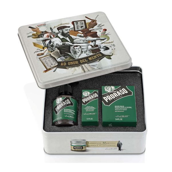 PRORASO Zestaw do pielęgnacji brody Refreshing zdjęcie 1