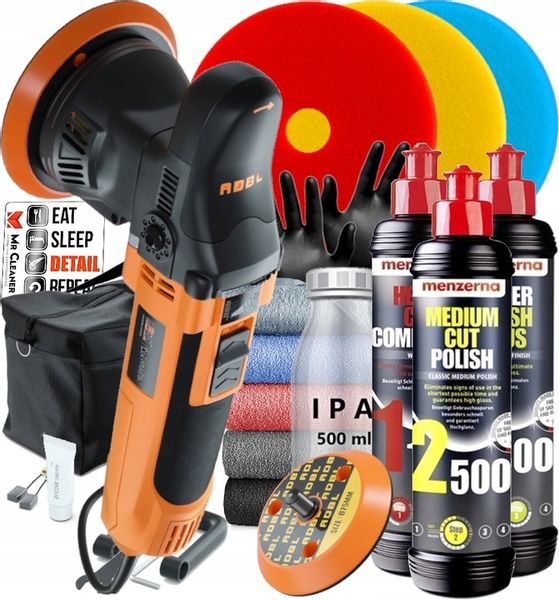 ADBL ROLLER D09125-01 POLERKA MASZYNA POLERSKA POLEROWANIE AUTA 125 MM zdjęcie 7