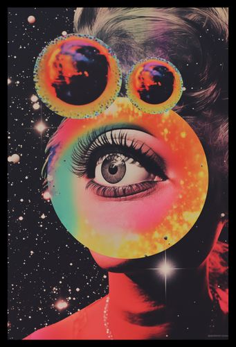 Plakat 30x45cm Oko w Kosmosie na Arena.pl