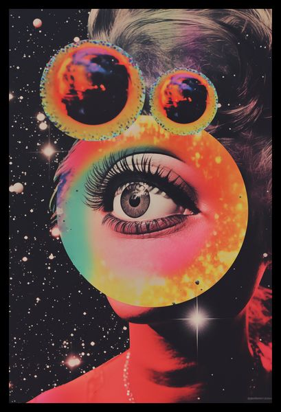 Plakat 30x45cm Oko w Kosmosie zdjęcie 2