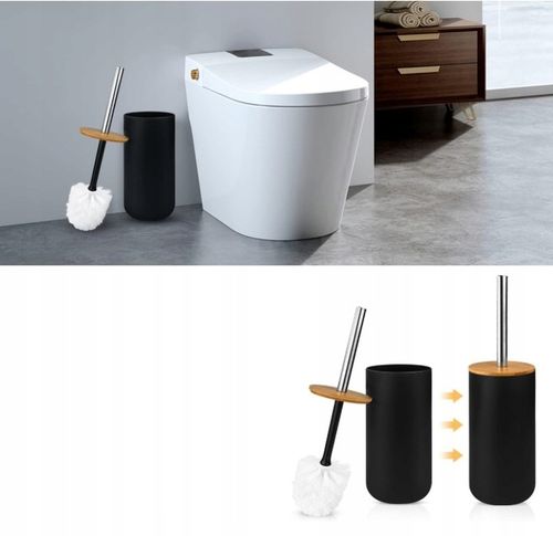 Zestaw łazienkowy akcesoriów łazienkowych 6 elementów kosz szczotka do WC na Arena.pl