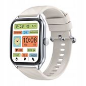 Zeblaze GTS 4 Smartwatch Zegarek Dotykowy Android iOS AMOLED 1,94" Srebrny