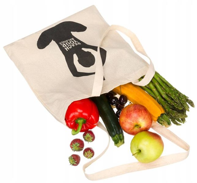 bawełniana torba typu shopper bag zdjęcie 5