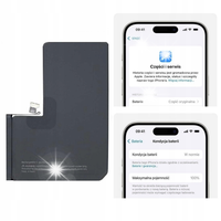 Bateria A2830 z możliwością przypisania, bez komunikatu iPhone 14 Pro Max