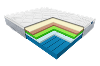 Materac piankowy JANPOL SIRONA 100x200x27cm Adaptive Grey