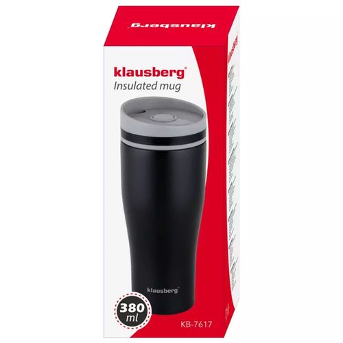termiczny kubek 380ml click clack klausberg kb-7617 na Arena.pl