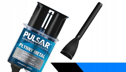 KLEJ DO METALU PŁYNNY METAL SPAWANIE NA ZIMNO EPOKSYDOWY PULSAR 6 ml na Arena.pl