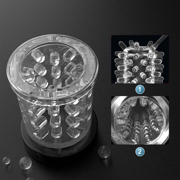 Automatyczny masturbator męski z 7 ruchami pchającymi i obrotowymi zdjęcie 16