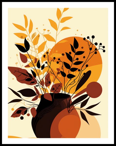 Plakat 50x65cm Bukiet Owoców zdjęcie 3