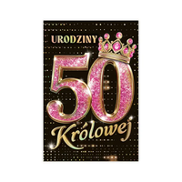 kartka b6 na 50 urodziny - 37