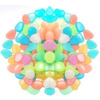 kamienie dekoracyjne fluorescencyjne do ogrodu