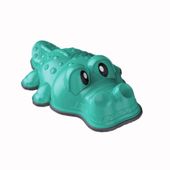 ścieżka sensoryczna kamienie rzeczne Krokodyl - turkusowy