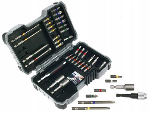 ZESTAW PRO-MIX 43szt. WIERTEŁ BITÓW KOŃCÓWEK BOSCH na Arena.pl