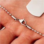 Nieśmiertelnik dla Syna z grawerem Prezent na Dzień Dziecka stal BLINGART