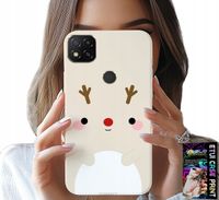 ETUI DO XIAOMI REDMI 9C - RENIFEREK, RENIFER, ŚWIĄTECZNE WZORY