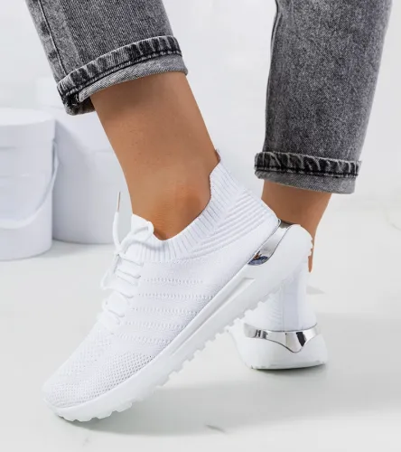 Białe sneakersy sportowe Ellice 36 na Arena.pl